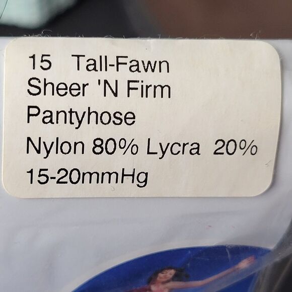 Allegro Essential Sheer Support Pantyhose 15-20mmH - Picture 3 of 3